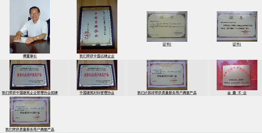 中外合资云南金鑫木业有限公司
