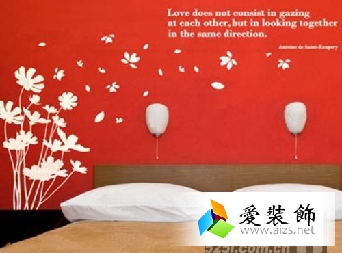 个性墙贴设计 十个卧室墙面创意秀
