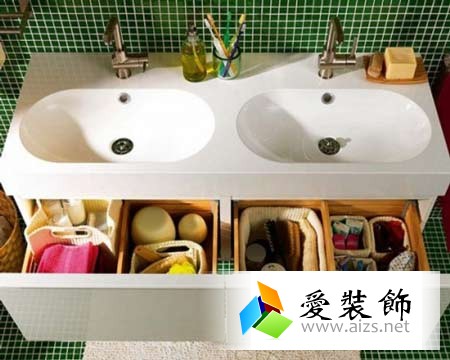卫浴台盘安装注重收纳与设计