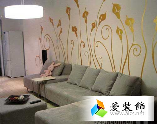 家居DIY 十款手绘墙让春意爬上墙