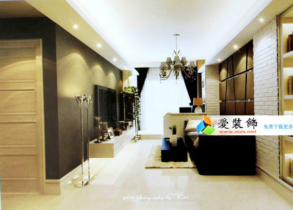 3DMAX爱装饰2013客厅装修设计模型带全部素材var灯光参数11